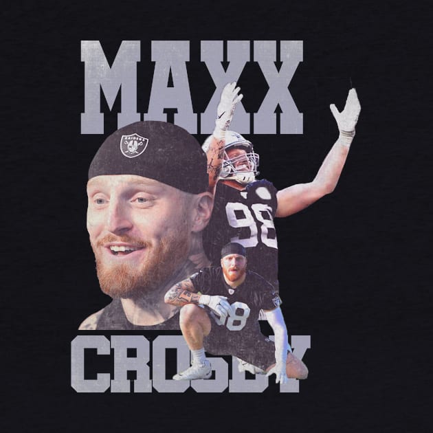 maxx-crosby by Ville Otila Abstract